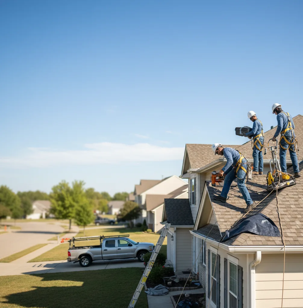 Roof Repair in Hubertus